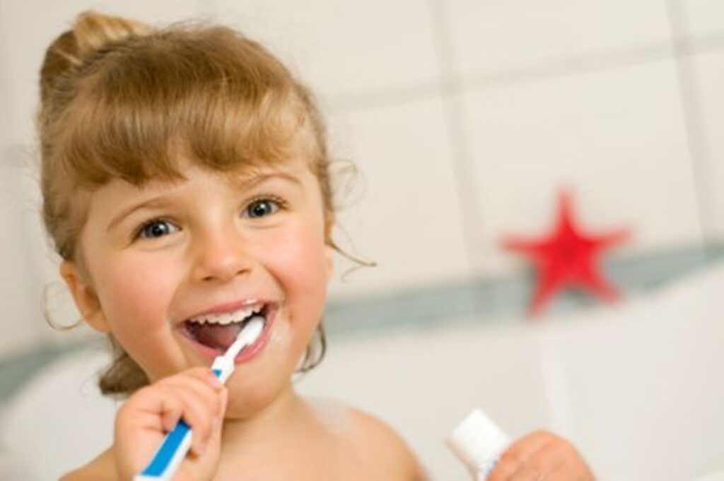 Tooth brushing for kids